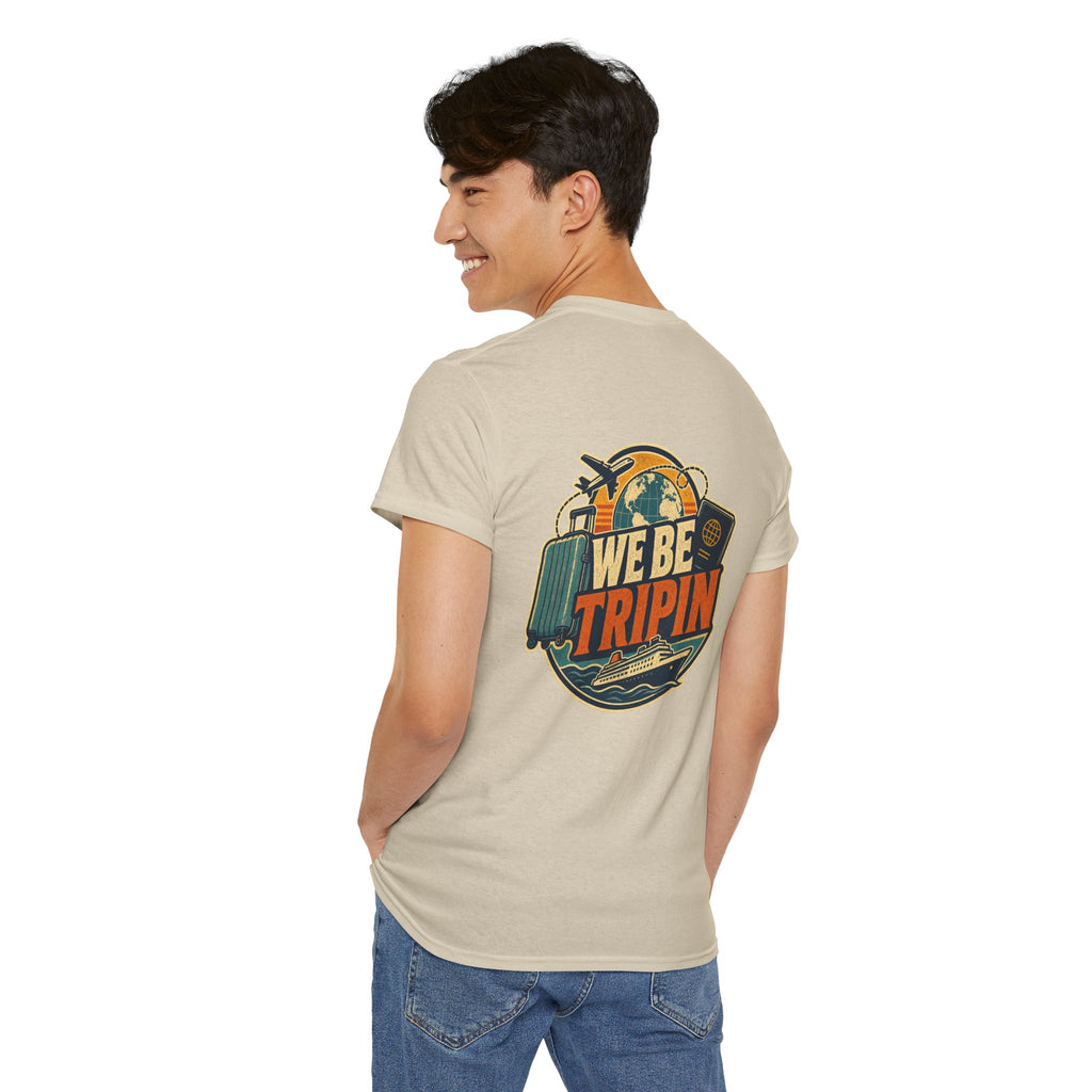We Be Tripin Vintage Travel T-Shirt | Retro Camping & Travel Tee