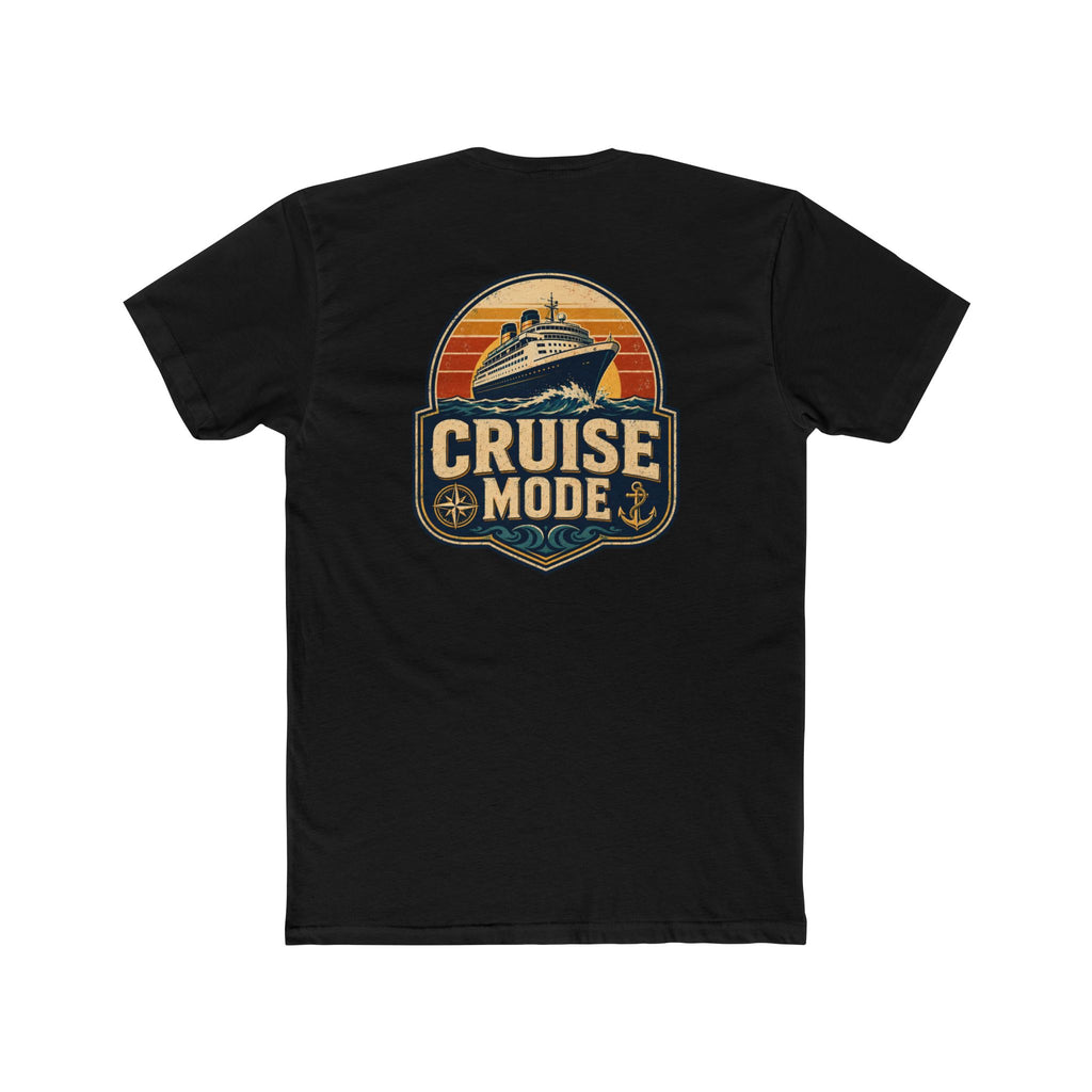 Cruise Mode T-Shirt - Retro Cruise Vacation Tee, Unisex Travel Shirt